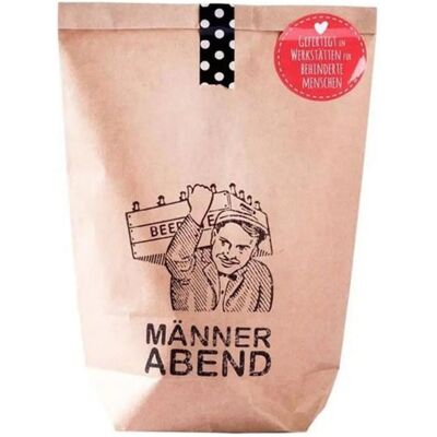 Wunderle, Geschenkverpackung, Mitbringsel Wundertüte Männerabend (1x) Wunderle, Geschenkverpackung, Mitbringsel Wundertüte Männerabend (1x)