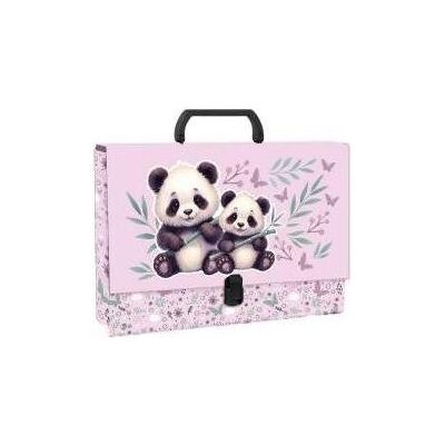 Derform, Mappe, Dicke Panda-Aktentasche mit Griff Derform, Mappe, Dicke Panda-Aktentasche mit Griff