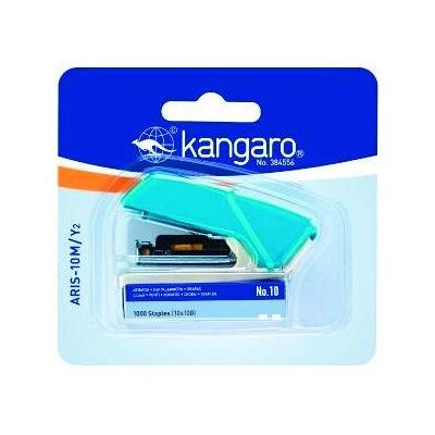 Kangaro, Heftgerät, Hefter + heftet 10 karten. Blister, mix Kangaro, Heftgerät, Hefter + heftet 10 karten. Blister, mix