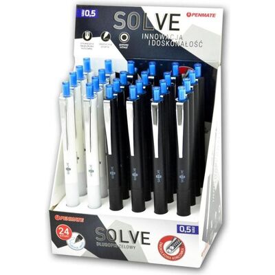 Teka, Schreibstifte, Lösen Sie den blauen Gelstift (24 Stück) PENMATE (24x) Teka, Schreibstifte, Lösen Sie den blauen Gelstift (24 Stück) PENMATE (24x)