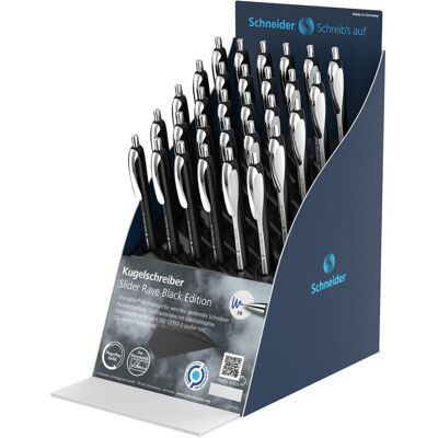 Schneider, Schreibstifte, Kugelschreiber 'Slider Rave' XB 20er Display 2-fach sortiert (30x) Schneider, Schreibstifte, Kugelschreiber 'Slider Rave' XB 20er Display 2-fach sortiert (30x)
