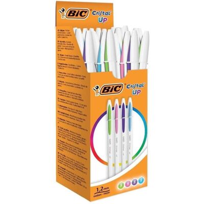 Bic, Schreibstifte, Kugelschreiber Cristal Up Fashion, sortiert, 20er Karton (20x) Bic, Schreibstifte, Kugelschreiber Cristal Up Fashion, sortiert, 20er Karton (20x)