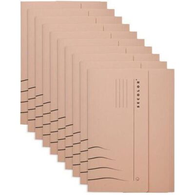 Tarifold, Mappe, Schnellhefter Djois Secolor Folio Pappe 250 mm x 350 mm Braun (Folio) Tarifold, Mappe, Schnellhefter Djois Secolor Folio Pappe 250 mm x 350 mm Braun (Folio)