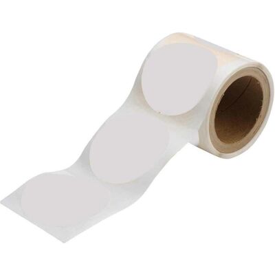 Brady, Etiketten, B-514, ToughStripe, Bodenmarkierungsband, Kreis/Punkt, Polyester, Weiss, 89mm Durchmesser (35 Brady, Etiketten, B-514, ToughStripe, Bodenmarkierungsband, Kreis/Punkt, Polyester, Weiss, 89mm Durchmesser (35