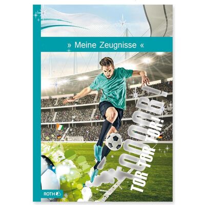 Roth Fußballstar Zeugnismappe - A4, Grün Roth Fußballstar Zeugnismappe - A4, Grün