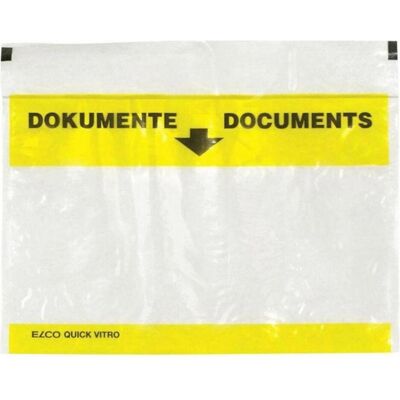 Elco, Lieferscheintasche, Dokumententasche Quick Vitro (C6, 250 Stk.) Elco, Lieferscheintasche, Dokumententasche Quick Vitro (C6, 250 Stk.)