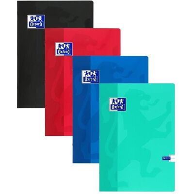 Oxford, Heft + Block, Schulheft (A4, Liniert, Harter Einband) Oxford, Heft + Block, Schulheft (A4, Liniert, Harter Einband)