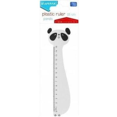 Starpak, Lineal, Plastiklineal 15cm Panda (15 cm, Kunststoff) Starpak, Lineal, Plastiklineal 15cm Panda (15 cm, Kunststoff)
