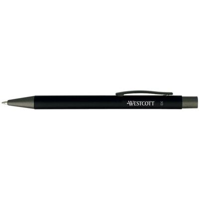 Westcott, Schreibstifte, Kugelschreiber Primesoft schwarz Schreibfarbe blau, 1 St. (1x) Westcott, Schreibstifte, Kugelschreiber Primesoft schwarz Schreibfarbe blau, 1 St. (1x)