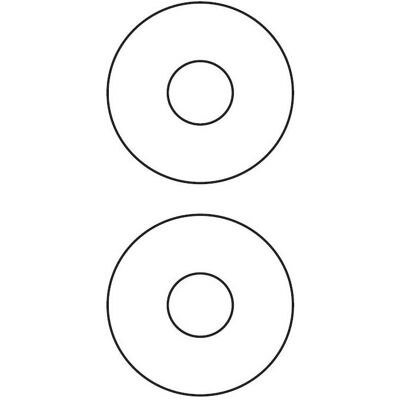 Sorex, Etiketten, CD-/DVD-Etiketten auf A4 117 mm weiss (100 Blatt) Sorex, Etiketten, CD-/DVD-Etiketten auf A4 117 mm weiss (100 Blatt)