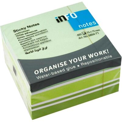 Info, Haftnotiz, Cube Haftnotizen Standard 5654-71 farbsortiert 1 St. (75 x 75 mm) Info, Haftnotiz, Cube Haftnotizen Standard 5654-71 farbsortiert 1 St. (75 x 75 mm)