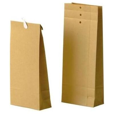 Bong, Etiketten, Musterbeutel M60 140x345x50 mm (BxHxT) Lochung für Klammer Kraftpapier braun Bong, Etiketten, Musterbeutel M60 140x345x50 mm (BxHxT) Lochung für Klammer Kraftpapier braun