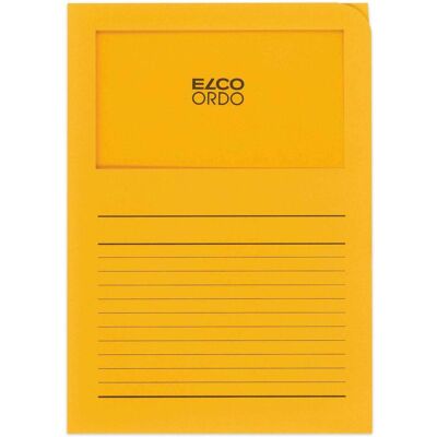 Elco, Mappe, Ordnungsmappe Ordo Classico DIN A4 Papier 220 mm x 310 mm Gelb (22 x 31 cm, 100x) Elco, Mappe, Ordnungsmappe Ordo Classico DIN A4 Papier 220 mm x 310 mm Gelb (22 x 31 cm, 100x)