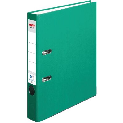 Herlitz, Ordner, Recycolor Ordner S 50, Rückenbreite: 50 mm, grün Kantenschutz, Spezial-Kraftpapierbezug, wischfest (A4, 50 mm, 1 Stk.) Herlitz, Ordner, Recycolor Ordner S 50, Rückenbreite: 50 mm, grün Kantenschutz, Spezial-Kraftpapierbezug, wischfest (A4, 50 mm, 1 Stk.)