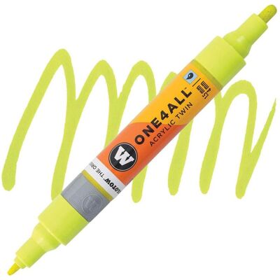 Molotow, Marker, Marqueur pour Maquettes - One4All Twin - Acrylique Poison Vert - 1,5/4mm - -236 - 14 cm (1x) Molotow, Marker, Marqueur pour Maquettes - One4All Twin - Acrylique Poison Vert - 1,5/4mm - -236 - 14 cm (1x)