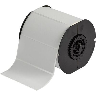 Brady, Etikettenrolle, B33-55-428, metallisierter Polyester, Hellgrau, matt, 101.60 x 50.80 mm, permanent (500 E.) (106.68 mm) Brady, Etikettenrolle, B33-55-428, metallisierter Polyester, Hellgrau, matt, 101.60 x 50.80 mm, permanent (500 E.) (106.68 mm)