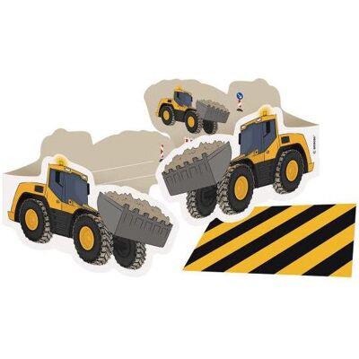 Amscan, Grusskarte + Briefpapier, 8 Einladungskarten&Umschläge Baustelle Party (8 Stk.) Amscan, Grusskarte + Briefpapier, 8 Einladungskarten&Umschläge Baustelle Party (8 Stk.)