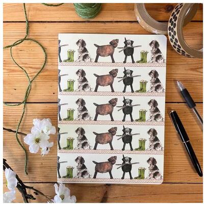 Teka, Heft + Block, Notizbuch B5/40K Linie SNL11 Country Dogs (B5, Liniert, Weicher Einband) Teka, Heft + Block, Notizbuch B5/40K Linie SNL11 Country Dogs (B5, Liniert, Weicher Einband)