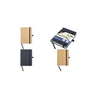 Kangaro, Heft + Block, Notizbuch, 96 Blatt, DIN A6, liniert, schwarz PU Hardcover-Einband, 80 g/qm, Papier chamois, mit (A6, Liniert, Harter Einband) Kangaro, Heft + Block, Notizbuch, 96 Blatt, DIN A6, liniert, schwarz PU Hardcover-Einband, 80 g/qm, Papier chamois, mit (A6, Liniert, Harter Einband)