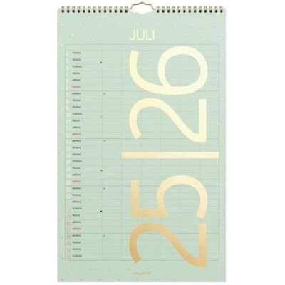 Mayland-Burde, Kalender, Studie Familiekalender Color 2025/2026 Mayland-Burde, Kalender, Studie Familiekalender Color 2025/2026