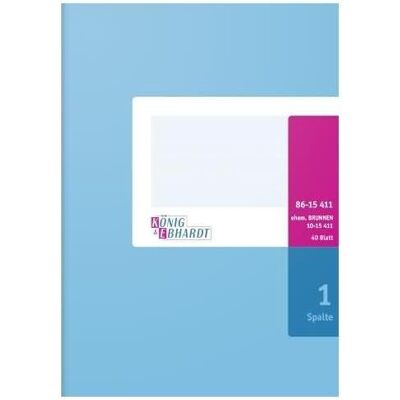 König & Ebhardt, Formular, Geschäftsbuch A5 40BL 1SP (40x) König & Ebhardt, Formular, Geschäftsbuch A5 40BL 1SP (40x)