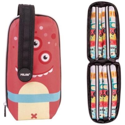 Milan, Etui, Kit 4 Cases with Contents Special Aliens Series Red Milan, Etui, Kit 4 Cases with Contents Special Aliens Series Red