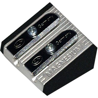 Magni, Spitzer, Doppelspitzer Magnesium silber/schwarz Magni, Spitzer, Doppelspitzer Magnesium silber/schwarz