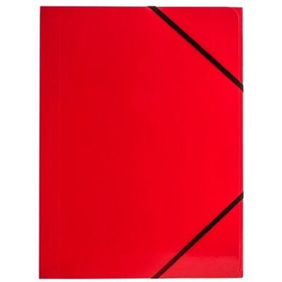 Tetis, Mappe, Pappmappe mit Eckgummi A4 rot FAIR (A4, 6x) Tetis, Mappe, Pappmappe mit Eckgummi A4 rot FAIR (A4, 6x)