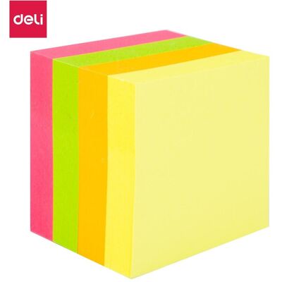Deli, Haftnotiz, Haftnotizen 5,1x5,1 cm Stick up, EA03303 400 St. farbig (51 x 51 mm) Deli, Haftnotiz, Haftnotizen 5,1x5,1 cm Stick up, EA03303 400 St. farbig (51 x 51 mm)