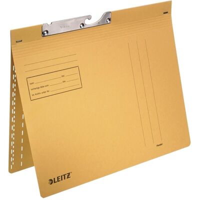 Leitz, Mappe, Pendelhefter 250g gelb kaufm.Heftung Karton 50 Hefter (A4, 50x) Leitz, Mappe, Pendelhefter 250g gelb kaufm.Heftung Karton 50 Hefter (A4, 50x)