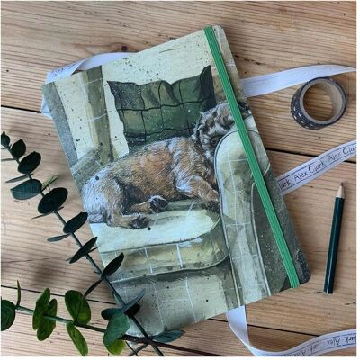 Teka, Heft + Block, Notizbuch mit Radiergummi A5 LCN24 Walter der Hund (A5, Liniert) Teka, Heft + Block, Notizbuch mit Radiergummi A5 LCN24 Walter der Hund (A5, Liniert)