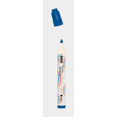 Kreul, Marker, Textilmarker JAVANA "texi m„x medium", blau (1x) Kreul, Marker, Textilmarker JAVANA "texi m„x medium", blau (1x)