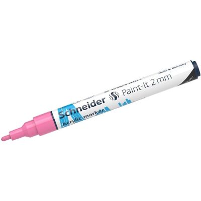 Schneider, Marker, Acrylmarker Paint-It 310 2mm Pastellpink (1x) Schneider, Marker, Acrylmarker Paint-It 310 2mm Pastellpink (1x)