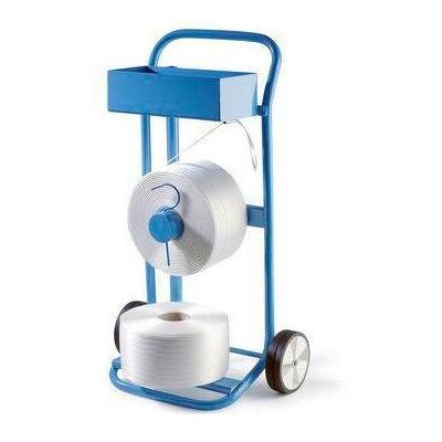 Transpak, Verpackungsmaterial, Abrollwagen f.Polyesterband Kerndurchmesser 76mm Transpak, Verpackungsmaterial, Abrollwagen f.Polyesterband Kerndurchmesser 76mm