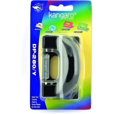 Kangaro, Locher, Dp-280y locher, stanzt bis zu 11 blatt, blister, schwarz Kangaro, Locher, Dp-280y locher, stanzt bis zu 11 blatt, blister, schwarz