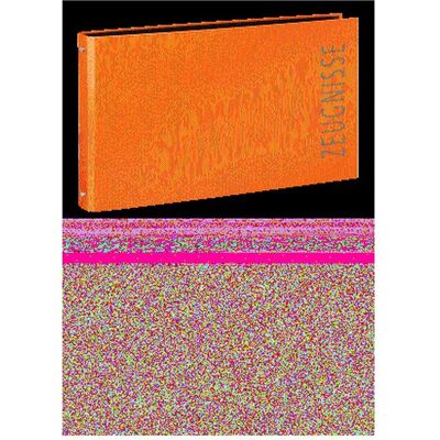 Magni, Ordner, Veloflex 4144330 - Zeugnisringbuch Velocolor, DIN A4, orange, 1 Stück (A4, 1 Stk.) Magni, Ordner, Veloflex 4144330 - Zeugnisringbuch Velocolor, DIN A4, orange, 1 Stück (A4, 1 Stk.)