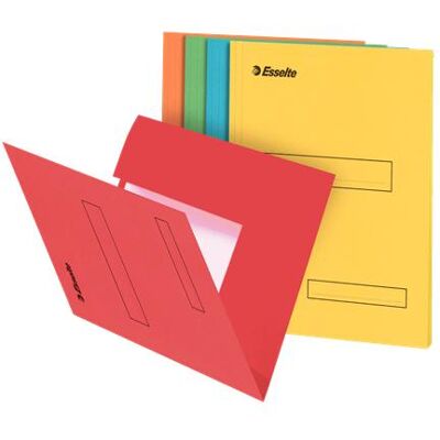 Leitz, Mappe, Aktenmappe, DIN A4, aus Karton, farbig sortiert 160 g/qm, mit 2 Einschlagklappen, 100% recyc (A4) Leitz, Mappe, Aktenmappe, DIN A4, aus Karton, farbig sortiert 160 g/qm, mit 2 Einschlagklappen, 100% recyc (A4)