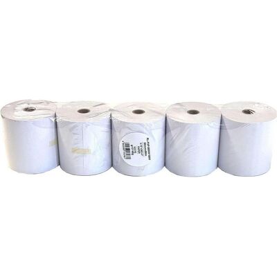 G&G, Thermopapierrolle, Thermorollen 5 Stück 80 mm x 80 m BPA-Frei G&G, Thermopapierrolle, Thermorollen 5 Stück 80 mm x 80 m BPA-Frei