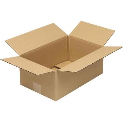 Transpak, Versandkarton + Versandbox, Faltkarton 1-wellig Höhenrillung Masse 350x230x140mm C4 Qualität 1.20 C braun braun (50 Stk., 35 x 23 x 14 cm) Transpak, Versandkarton + Versandbox, Faltkarton 1-wellig Höhenrillung Masse 350x230x140mm C4 Qualität 1.20 C braun braun (50 Stk., 35 x 23 x 14 cm)