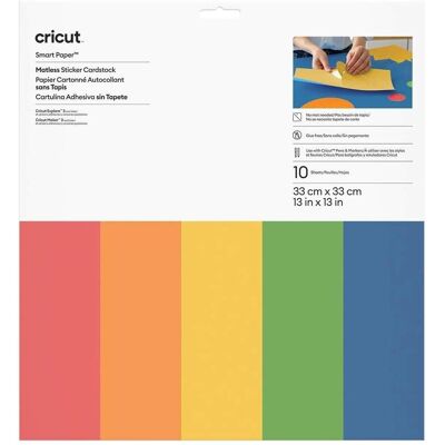 Cricut, Sticker, Smart Sticker Cardstock 33x33cm 10 sheets Brilliant Bows (P) (10 Sticker) Cricut, Sticker, Smart Sticker Cardstock 33x33cm 10 sheets Brilliant Bows (P) (10 Sticker)