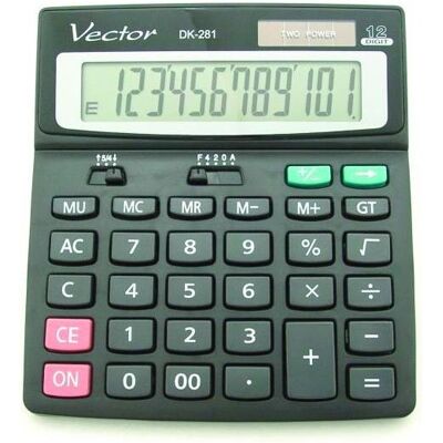 Vector, Taschenrechner, Calculator KAV DK-281 Vector, Taschenrechner, Calculator KAV DK-281