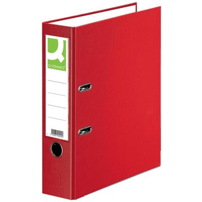 Q-Connect, Ordner, Ordner PP A4 80 mm rot (A4, 80 mm, 1 Stk.) Q-Connect, Ordner, Ordner PP A4 80 mm rot (A4, 80 mm, 1 Stk.)