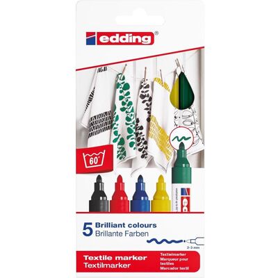 Edding, Marker, Textil Marker 4501 (12x) Edding, Marker, Textil Marker 4501 (12x)