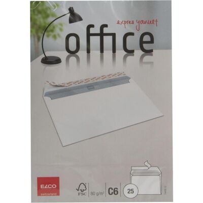 Elco, Briefumschlag, Office (C6, 25x) Elco, Briefumschlag, Office (C6, 25x)