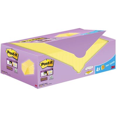 Post-it, Haftnotiz, Super Sticky 20 + 4 (127 x 76 mm) Post-it, Haftnotiz, Super Sticky 20 + 4 (127 x 76 mm)