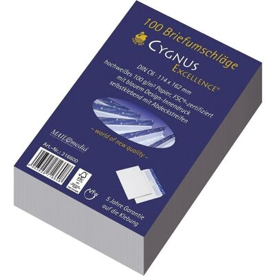 Mailmedia, Briefumschlag, 30002366 H'Frei Kuverts und Elefantenhautkuverts Briefhülle C6 HK 100 g weiss (C6, 100x) Mailmedia, Briefumschlag, 30002366 H'Frei Kuverts und Elefantenhautkuverts Briefhülle C6 HK 100 g weiss (C6, 100x)