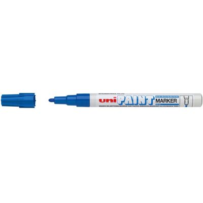 Uni-Ball Ölmarkierer Blau - Permanent Marker für Oberflächen Uni-Ball Ölmarkierer Blau - Permanent Marker für Oberflächen