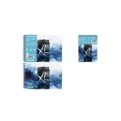 Canson, Heft + Block, Skizzen- und Studienbuch XL AQUARELLE Waves, DIN A5 30 Blatt, 300 g/qm, 148 x 210 mm, Block mit Kop (A5, Blanko) Canson, Heft + Block, Skizzen- und Studienbuch XL AQUARELLE Waves, DIN A5 30 Blatt, 300 g/qm, 148 x 210 mm, Block mit Kop (A5, Blanko)