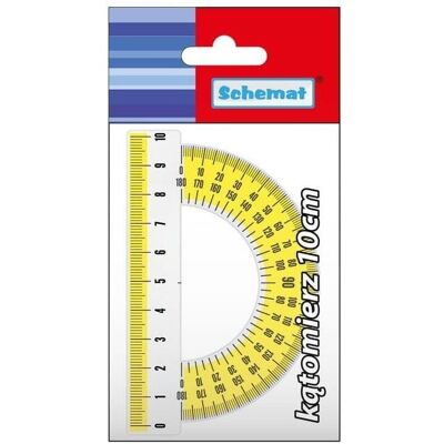 Koh-i-Noor, Lineal, Winkelmesser 10 cm (10 cm) Koh-i-Noor, Lineal, Winkelmesser 10 cm (10 cm)