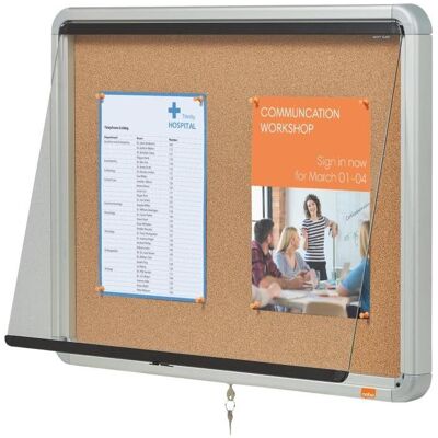 Nobo, Pinnwand, Schaukasten Premium Plus Innenbereich Kork (Pinnwand, 53.20 x 69.20 cm) Nobo, Pinnwand, Schaukasten Premium Plus Innenbereich Kork (Pinnwand, 53.20 x 69.20 cm)
